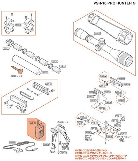 TOKYO MARUI VSR-10 Parts | VSR-4 | SW10528.5