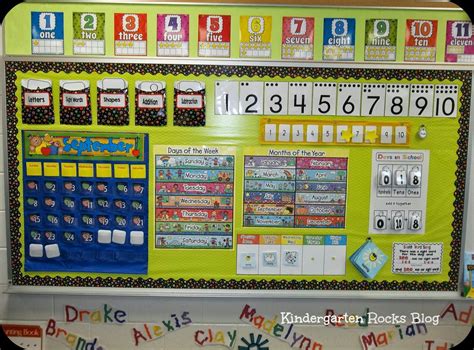 Preschool Classroom Calendar