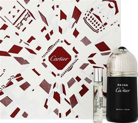 Cartier Pasha De Edition Noire Eau De Toilette Set For Men 100ml