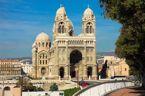 Notre Dame De La Garde Basilica In Marseille Stock Photo Image Of