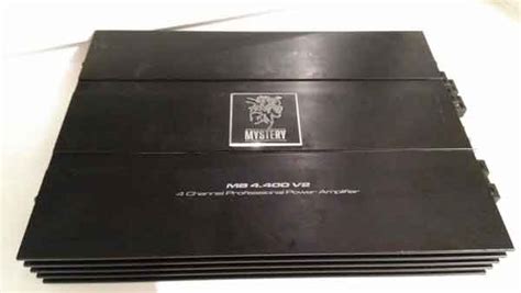 Схема усилителя Mystery MB4.400 V2 - автомобильный усилитель
