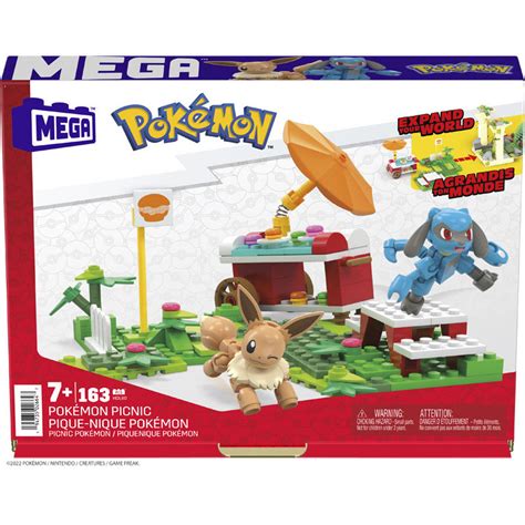 Mega Construx Zestaw Klock W Z Figurkami Pokemon Eevee I Lucario