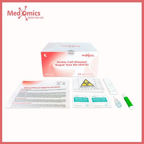 Medomics Sickle Cell Disease Rapid Test Kit Gica Medical And Rapid