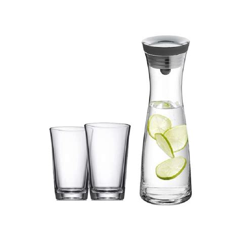 WMF Karaffe Basic mit zwei Gläsern für 200 °P + 37,99 € • portofrei ...