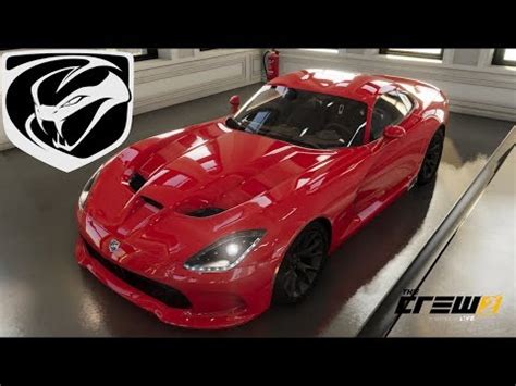 The Crew 2 DODGE VIPER GTS Customization Top Speed Run Review