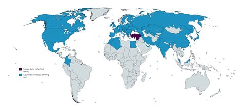 Countries That Have Sent Or Offered Help To Turkey And Syria In Regards