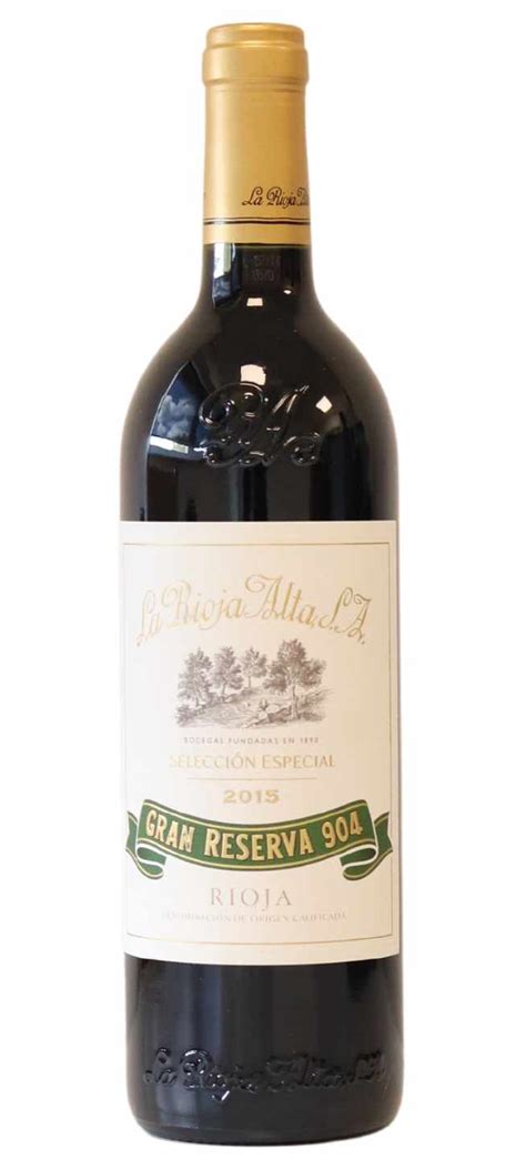 La Rioja Alta 904 Gran Reserva Seleccion Especial 2015