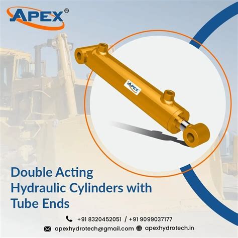 Double-acting Hydraulic Cylinder - Hydraulic Cylinder Double Acting ...