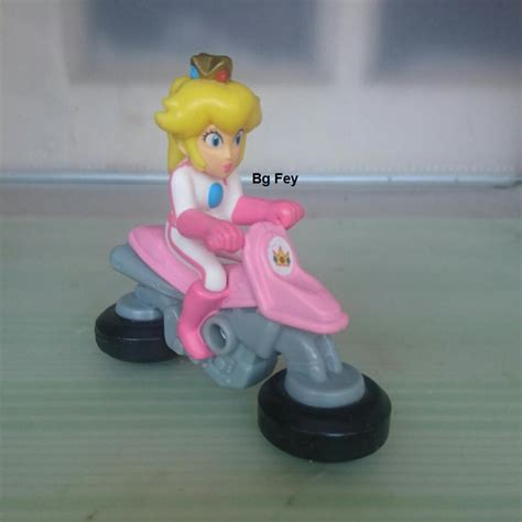 Super Mario Mariokart Princess Peach Happy Meal Mc Donald Toys