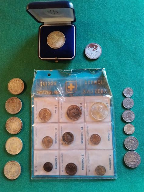 Switzerland Lot Of Various Coins Coin Sets Catawiki