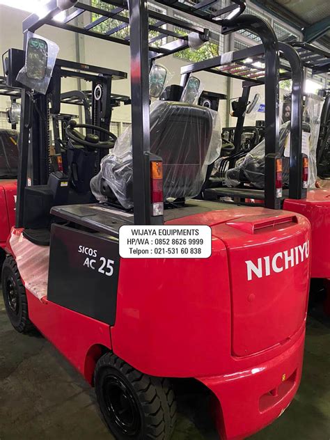 Forklift Electric Nichiyu Surabaya Wijaya Equipments