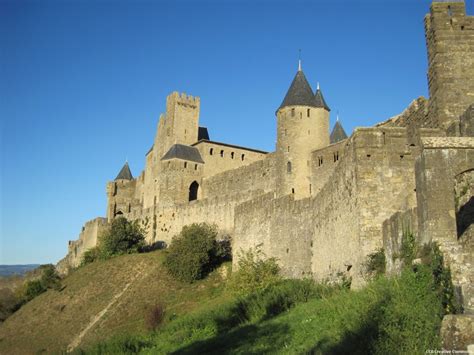 Chateau Et Remparts De La Cite De Carcassonne Triplancar