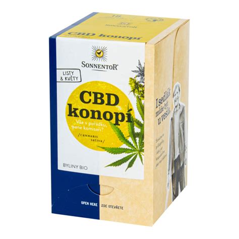 CBD konopí porcovaný 21 6 g BIO SONNENTOR CountryLife