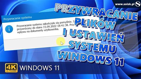 Przywracanie Plik W I Ustawie Systemu Windows Przy U Yciu