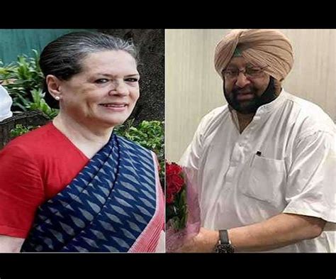 Punjab Elections 2022 Capt Amarinder To Meet Sonia Gandhi Today