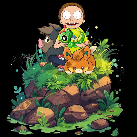 Battle Trainer Morty png - Etsy