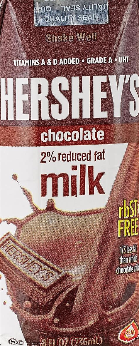 Hersheys Milk Redfat Chocolate 236ml Grocery And Gourmet Foods