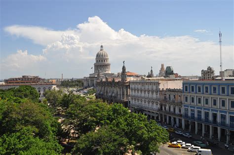 Cuba 2010 - Capital Building from Hotel Roof - Style Hi Club