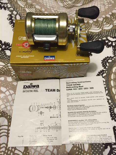 Daiwa Luna 300 Schematic