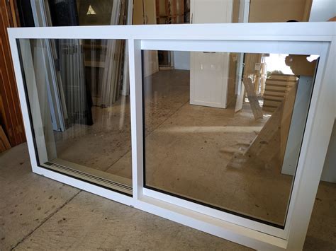 White New D G Sliding Opening Aluminium Window Musgroves Ltd