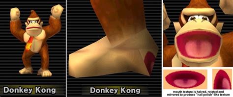 Random: Donkey Kong Has Mouths On His Feet In Mario Kart Double Dash ...