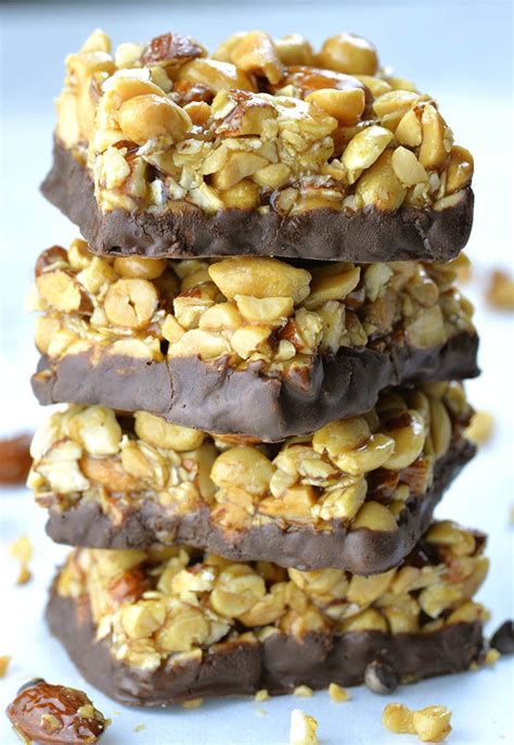 Gluten Free Chocolate Protein Bars | Homemade Protein Bars Recipe