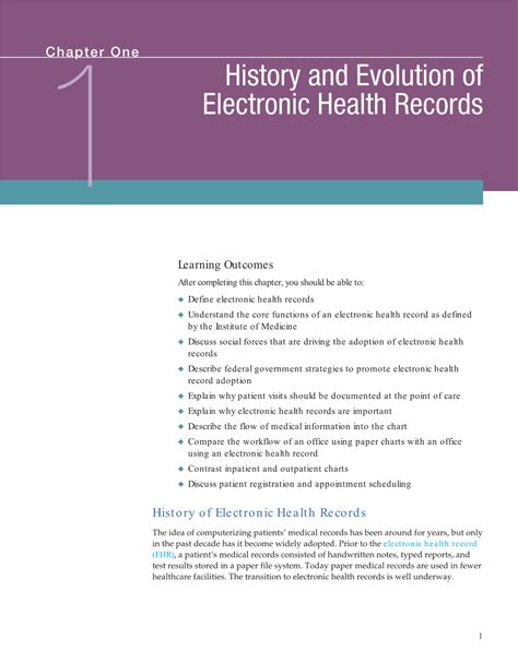 History And Evolution Of Electronic Health Records Docslib