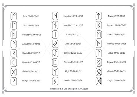 【盧恩符文】生日在（829~1027）看過來！從本命符文，看出你的性格與特色 姊妹淘 Nownews今日新聞