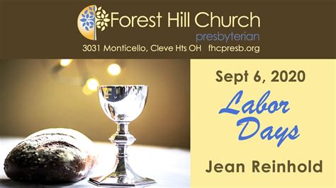 Forest Hill Presbyterian Worship Service Sept Youtube