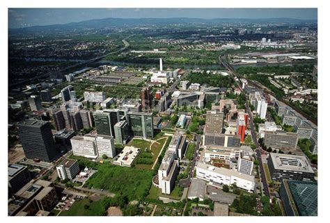 Luftaufnahme Frankfurt Am Main B Ro Und Gesch Ftshaus Ensemble In