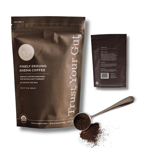 Amazon.com : Trust Your Gut Organic Ground Coffee Enema for Detox and