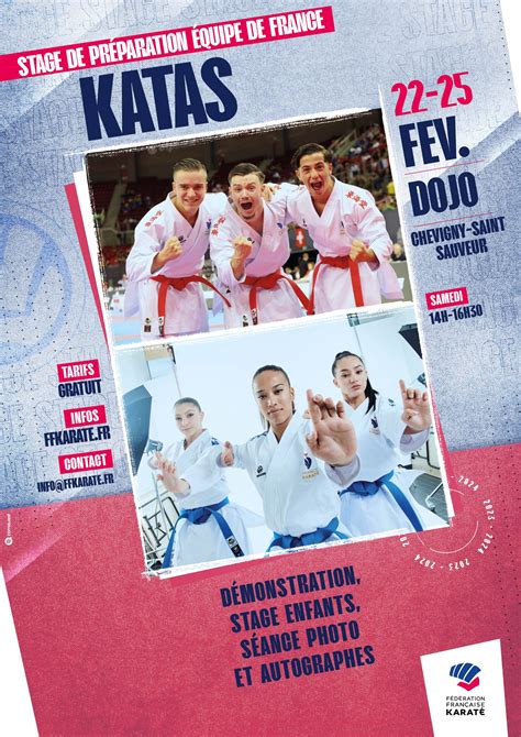 Stage De Pr Paration Equipe De France Katas Ligue R Gionale Bourgogne