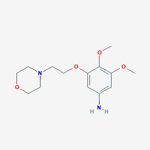 Buy Dimethoxy Morpholin Yl Ethoxy Phenylamine Benchchem