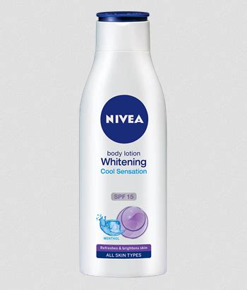 Nivea Whitening Cool Sensation Body Lotion Body Care Ml Packaging