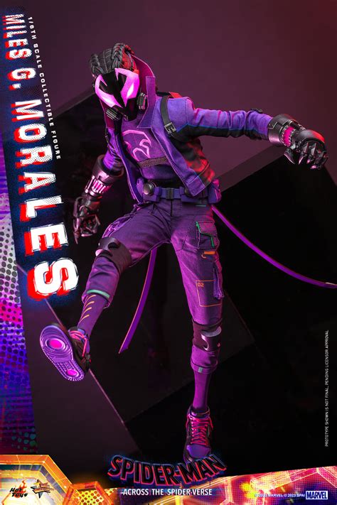 Hot Toys MMS Spider Man Across The Spider Verse Miles G Morales Hot Toys Complete