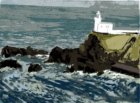 Hartland Point Lighthouse - Andy Lovell - Debut Art