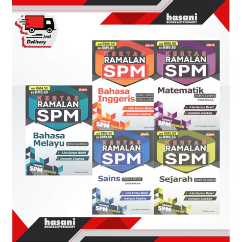 Mahir Kertas Ramalan Spm Format Terkini Shopee Malaysia