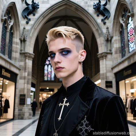 A Tall Mormon Missionary With Blonde Hair Stable Diffusion Online