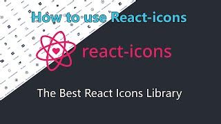 How To Use React Icons And Install React Icons In React Js Best React