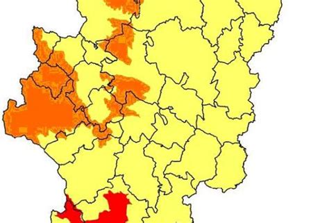 Prealerta Roja Por Incendios Forestales En Las Comarcas De Comunidad De