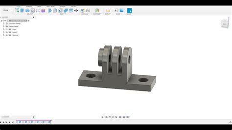 Simpelt Gopro Beslag Introduktion For Begynder Til Autodesk Fusion