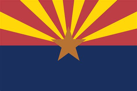 Arizona Flag Vector