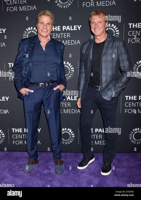 Martin Kove And William Zabka Attending The Season Two Premiere Of Cobra Kai In Los Angeles