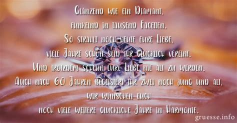 Diamantene Hochzeit Gedicht Kurz Gluckwunsche Diamantene Hochzeit