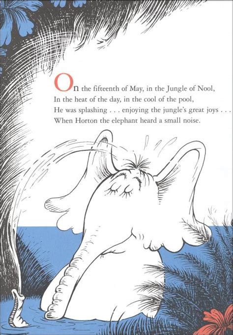 Horton Hears A Who Random House 9780394800783