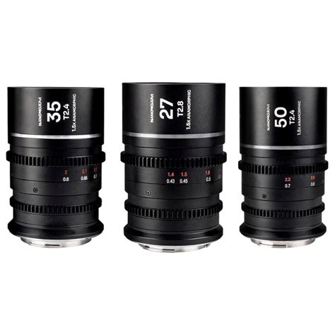 Laowa Nanomorph S Prime Lens Bundle Mm Silver Mft