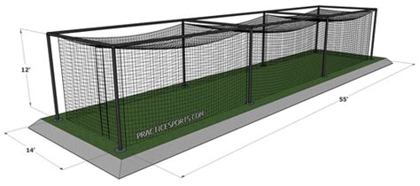 Best dimensions for a Softball Batting Cage?