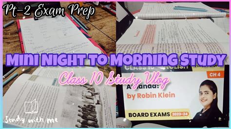 Mini Night🌃 To Morning🌄 Study Routine 📚🦋 Daily Vlog Day 6 Study