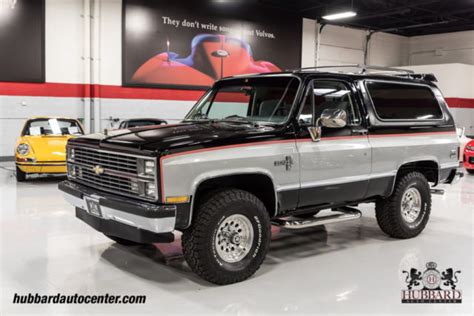 1984 Chevrolet Blazer 4x4 Silverado Only 42 000 Original Miles Wow