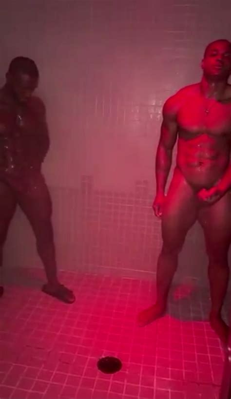 Muscular Black Hunks Walking Around Gym Naked ThisVid